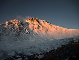 19 Sunrise On The Northeast Ridge, The Pinnacles, Mount Everest North Face And The North Col From Mount Everest North Face Advanced Base Camp 6400m In Tibet 